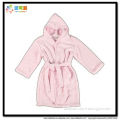 BKD plain cotton towel kids bathrobe